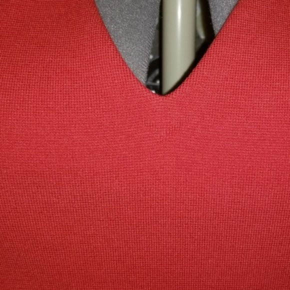 Ann Taylor Coral Sleeveless Peplum Top - Picture 2 of 7